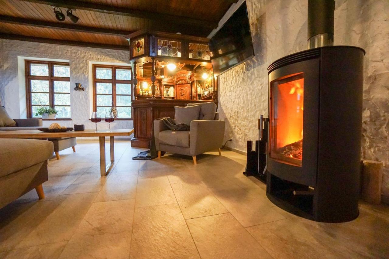 Ruhe Unter Reet-Haus Mit Sauna, Whirlpool Und Kamin Gnarrenburg Exterior foto