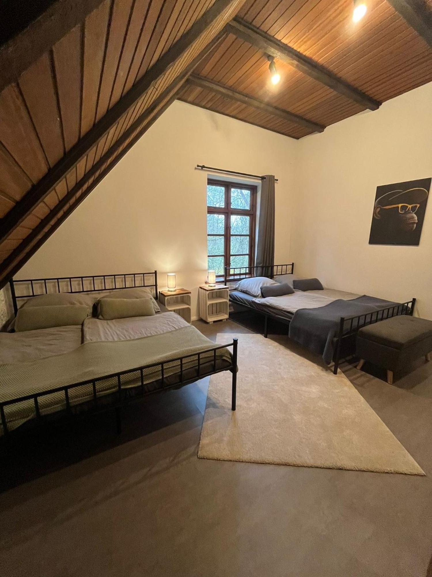 Ruhe Unter Reet-Haus Mit Sauna, Whirlpool Und Kamin Gnarrenburg Exterior foto